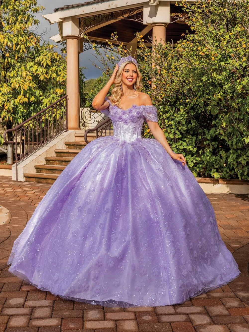 NEW LILAC Evening Gown Floor Length Formal Elegant Stunning 1864